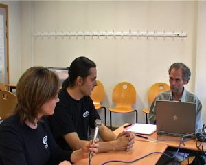 Entretien avec Frédéric Couchet et Alix Cazenave lors des JDLL de Lyon