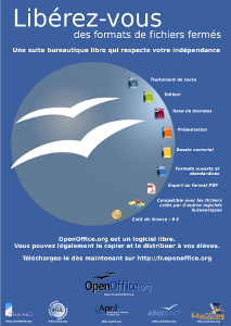Promotion poster about OpenOffice.org