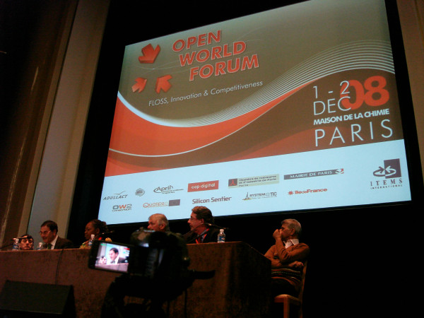 Photo de l'Open World Forum