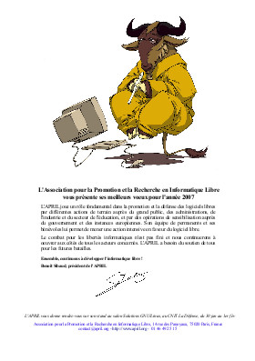 Carte Voeux 2007