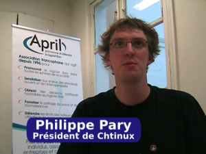 Philippe Pary, président de Chtinux, se présente
