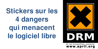 Image montrant le danger que représente les DRMs