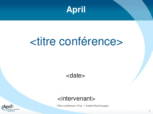 Présentation April