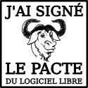 J'ai signÃ© le Pacte du Logiciel Libre