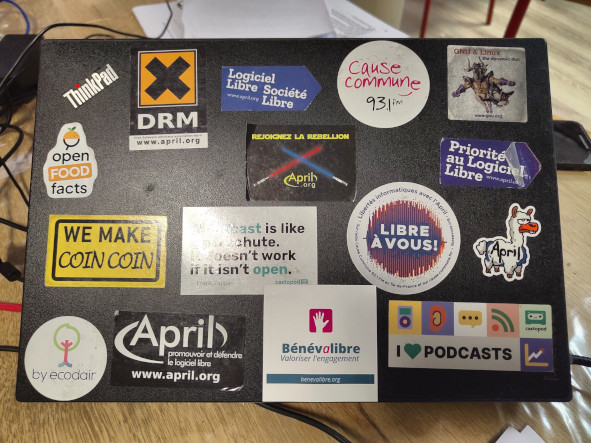 photo de l'ordinateur de Frédéric