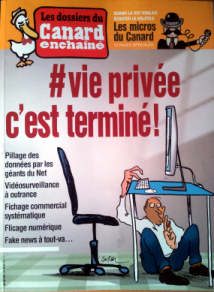 La une des dossiers du Canard Enchaîné