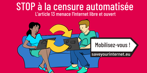 Photo
d'illustration de la campagne Save Your Internet