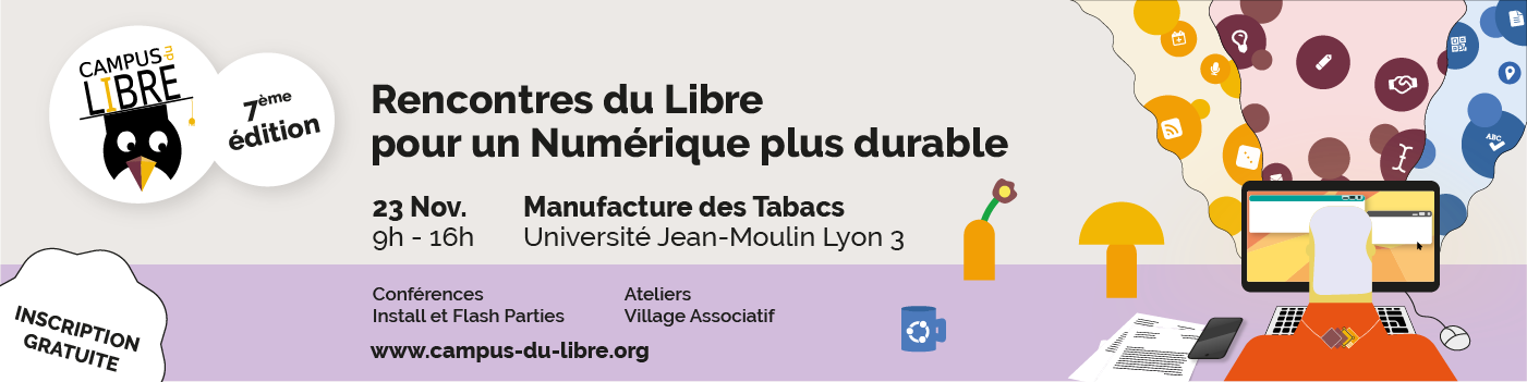Bannière du Campus du Libre